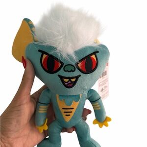 Blue Monster Plush with Red Eyes Gremlins